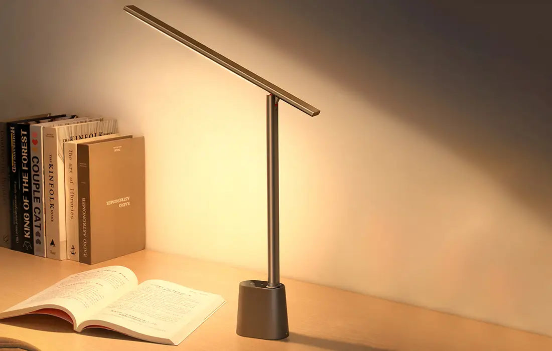 Baseus Smart Eye folding desk lamp rechargeable (grey)