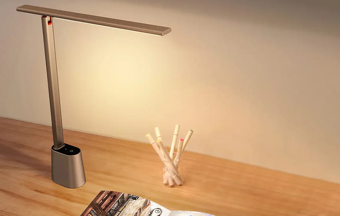 Baseus Smart Eye folding desk lamp rechargeable (grey)