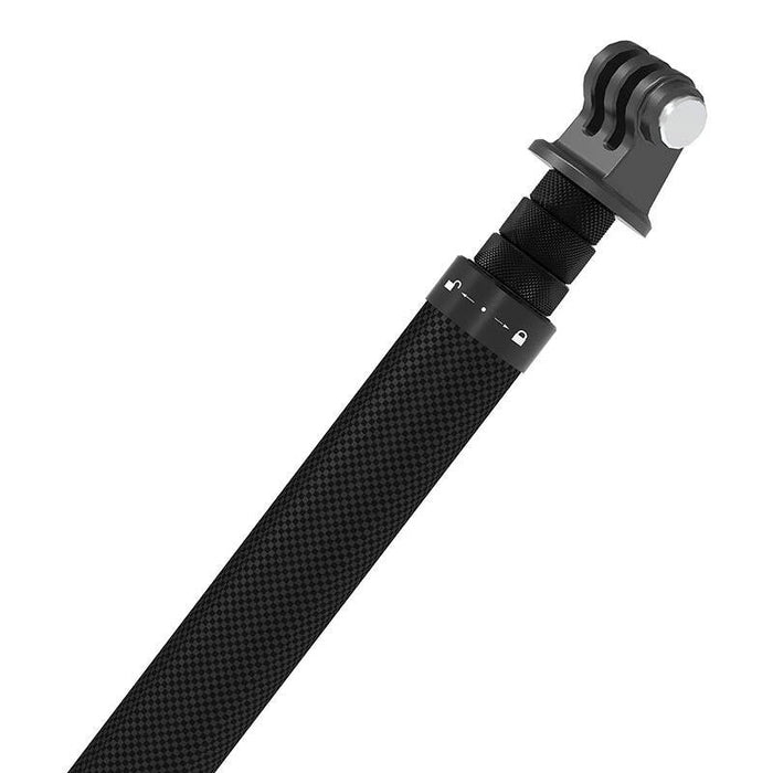 1.16m long Telesin carbon fiber selfie stick for sports cameras - Booms and selfie sticks<<<Mounts<<<Tripods<<<Selfie