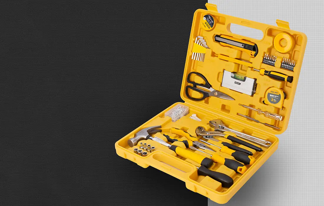 Household Tool Set 48 pcs Deli Tools EDL1048J
