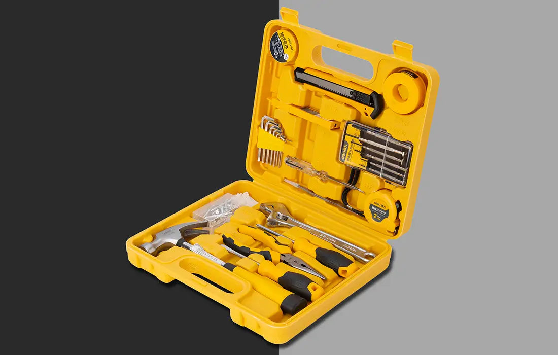 Household Tool Set 28 pcs Deli Tools EDL1028J