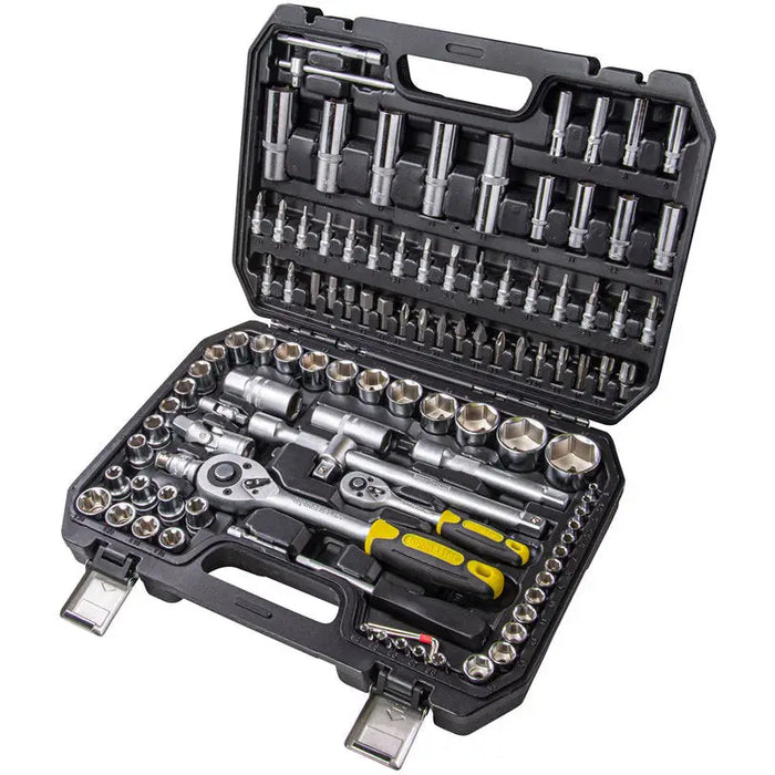 108 PIECE 1/4’’ AND 1/2’’ TOPMASTER TOOL SET - Комплекти вложки и тресчотки<<<Ръчни инструменти<<<Инструменти и