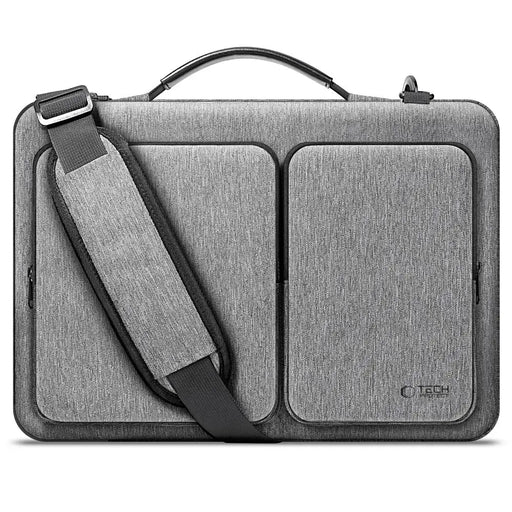 15-16 Tech-Protect Defender Bag Laptop Bag - Gray - Laptop bags<<<HurtelXML