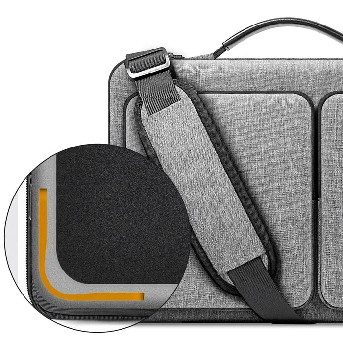 15-16 Tech-Protect Defender Bag Laptop Bag - Gray - Laptop bags<<<HurtelXML