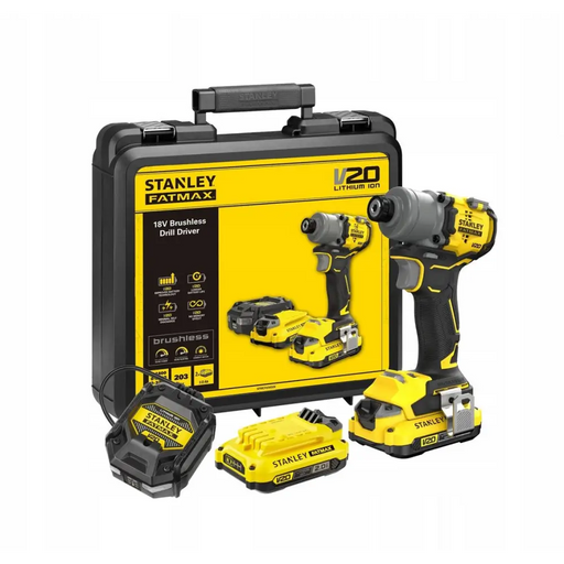 2×2.0Ah SFMCF830D2K STANLEY impact wrench - Impact driversNAK-ZAK<<<Cordless toolsNAK<<<ActionPL