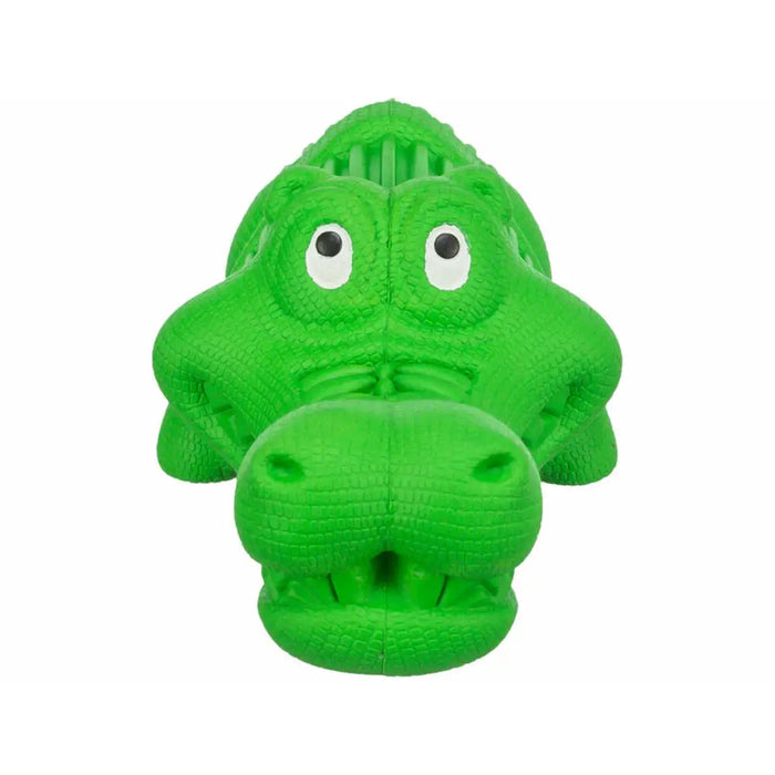 2-In-1 Treat Dispenser Toy for Pets Trixie Green 18 cm Crocodile - Домашни Животни<<<Дом