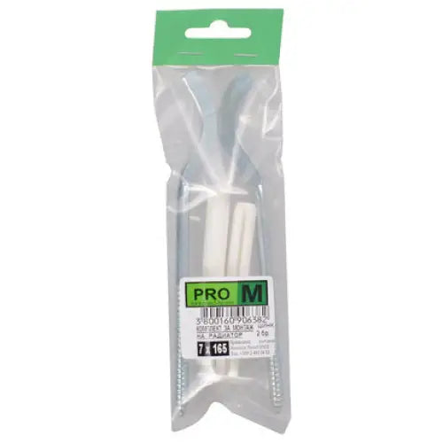 2 PCS PRO M RADIATOR MOUNTING KIT - Комплекти дюбели и винтове<<<Дюбели<<<Инструменти и железария<<<Praktiker