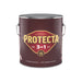 3 IN 1 ENAMEL LACQUER 2.5 L COLOR BLACK METALLIC PROTECTA - Алкидни и водоразтворими<<<Бои за метал и дърво<<<Бои и