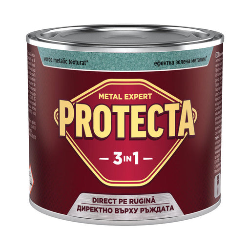 3 IN 1 ENAMEL LACQUER 500 ML COLOR DARK GREEN METALLIC PROTECTA - Алкидни и водоразтворими<<<Бои за метал и дърво<<<Бои