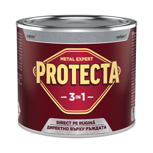 3 IN 1 ENAMEL LACQUER 500 ML DARK SILVER COLOR PROTECTA - Алкидни и водоразтворими<<<Бои за метал и дърво<<<Бои и