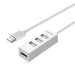 3-Port USB Hub Unitek Y-2146 White - AdaptersKBA-ADA<<<Cables and adaptersKBA<<<ActionPL&&&Компютър Мрежи и