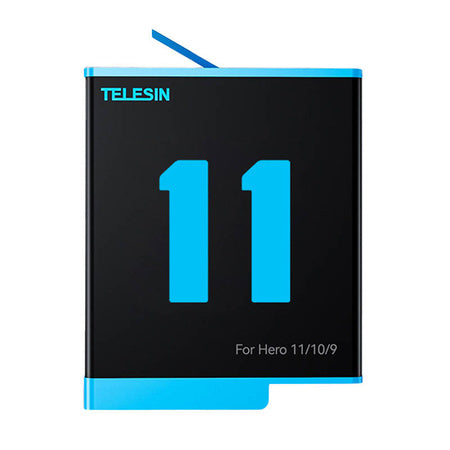 3-slot waterproof charger Telesin Allin box + 2 batteries for GoPro Hero 12 / 11 / 10 / 9 - For sports