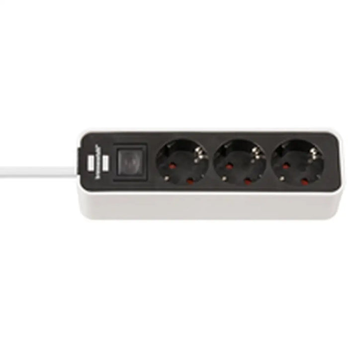 3-socket plugboard with power switch Brennenstuhl Ecolor 3600 W (1,5 m) - Електроника Периферни и резервни
