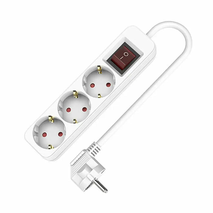3-socket plugboard with power switch TM Electron (1,5 m) - Електроника Периферни и резервни части<<<Компютри|
