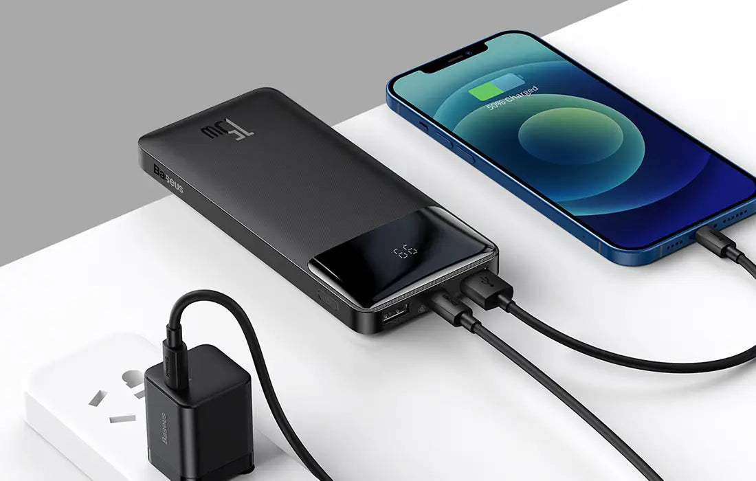 Powerbank Baseus Bipow 10000mAh 15W (black)