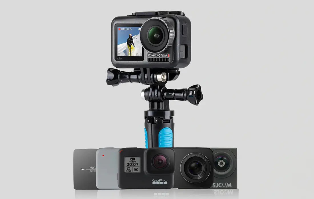 Dual Mount Telesin J-Hook for sports cameras (GP-MTB-T02-BK)