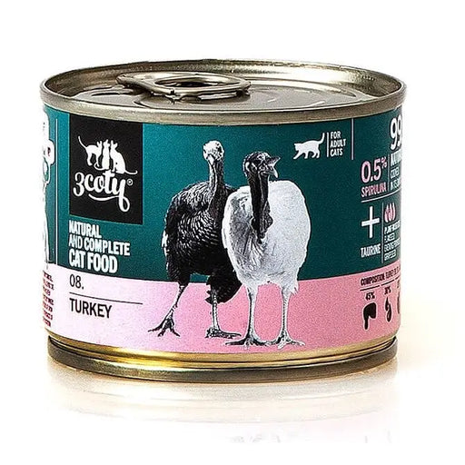 3COTY 08. Turkey - wet cat food - 180g - Wet foodDLK-KAM<<<For the catDLK<<<ActionPL