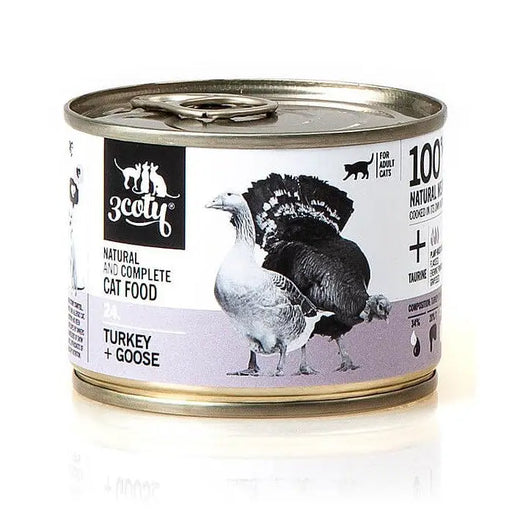 3COTY 24. Turkey and goose - wet cat food - 180g - Wet foodDLK-KAM<<<For the catDLK<<<ActionPL