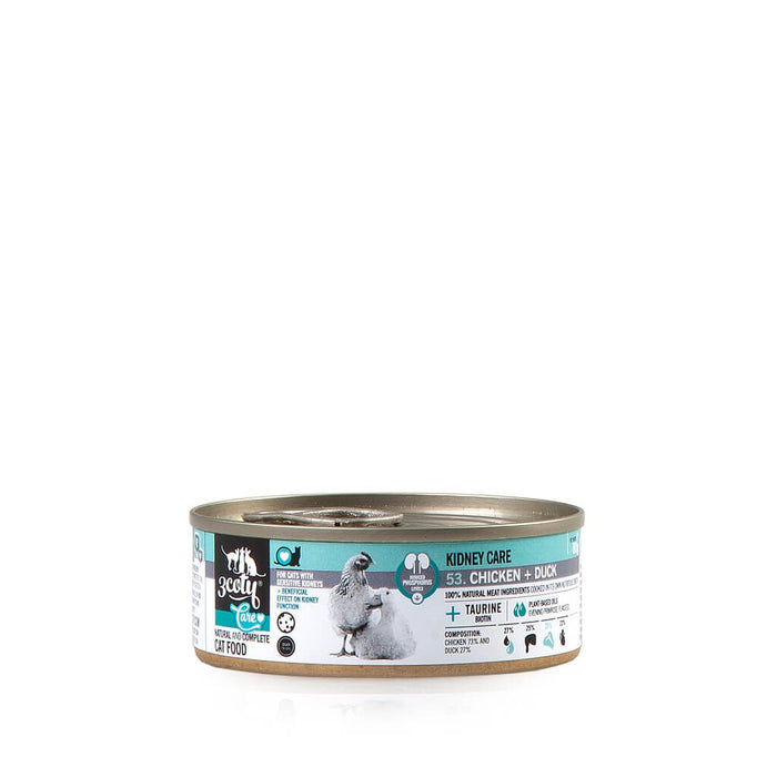 3COTY Chicken with duck Kidney care  - wet cat food - 80g