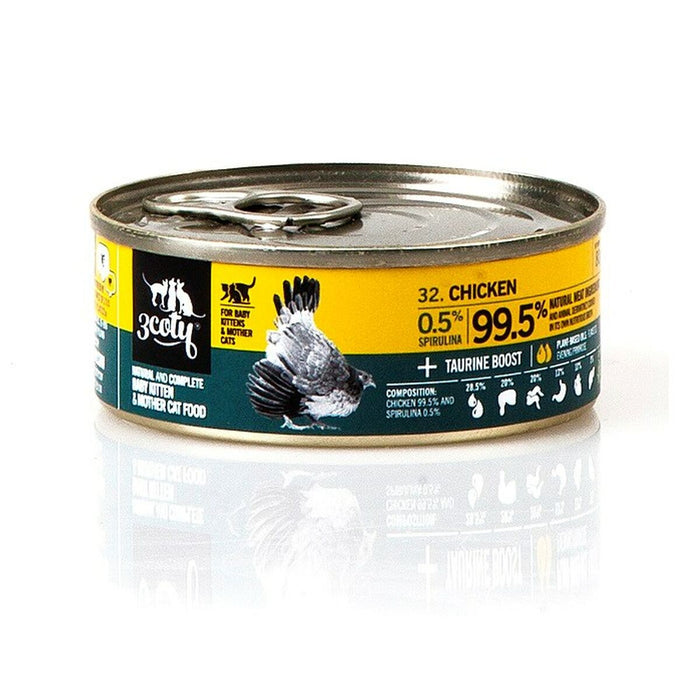 Cat food 3COTY Chicken 80 g