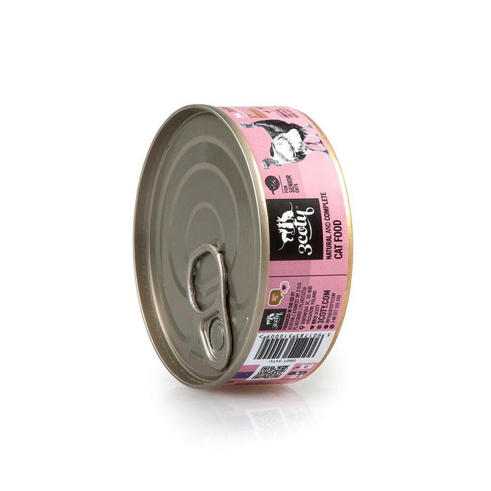 Cat food 3COTY Turkey 80 g