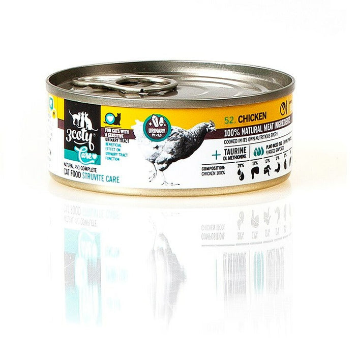Cat food 3COTY Chicken 80 g