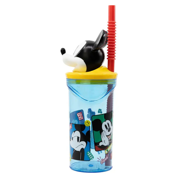 3D 360 ML MICKEY MOUSE MAXHOME BOTTLE WITH STRAW - Кани гарафи и бутилки<<<Домашни потреби<<<Кухня<<<Praktiker