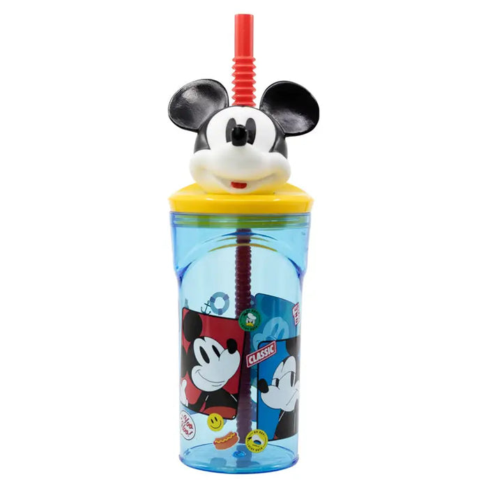 3D 360 ML MICKEY MOUSE MAXHOME BOTTLE WITH STRAW - Кани гарафи и бутилки<<<Домашни потреби<<<Кухня<<<Praktiker