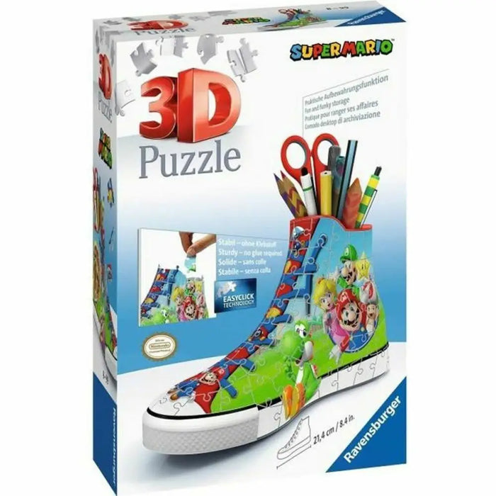 3D Puzzle Ravensburger Sneaker Super Mario 108 Pieces - Играчки И Игри<<<Играчки костюми<<<BigBuy&&&Пъзели и