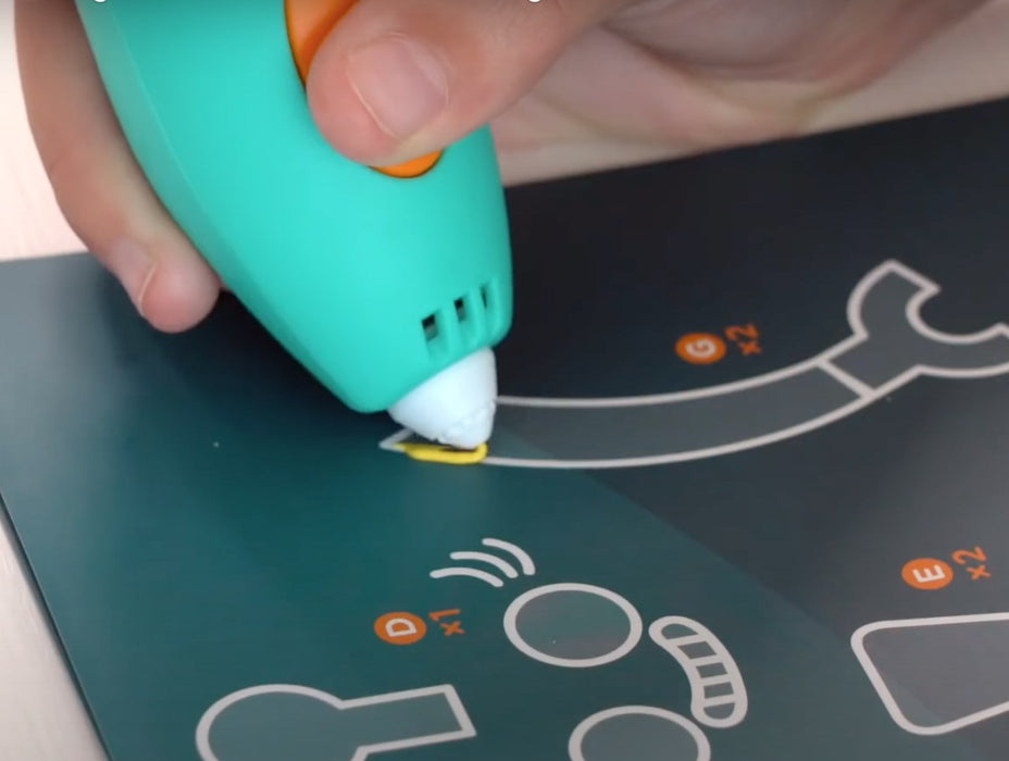 3Doodler Start Plus 3D pen 0.77 mm Turquoise, Yellow