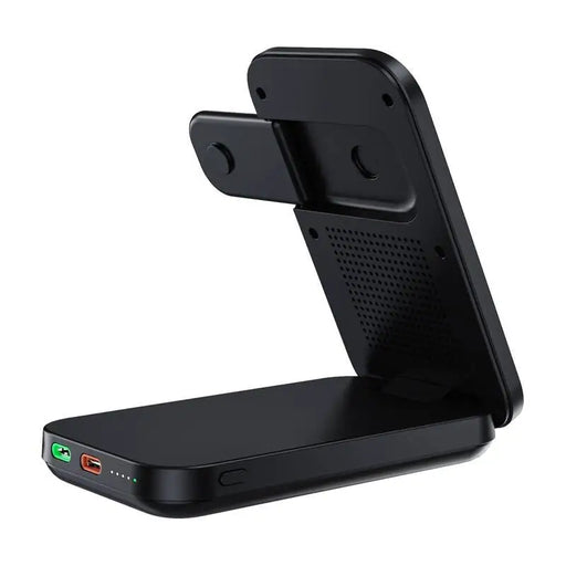 3in1 Mag Charger Holder Choetech B750 10000mAh Qi2 (Black) - Wireless chargers<<<Chargers<<<GSM Accessories<<<InnproXML