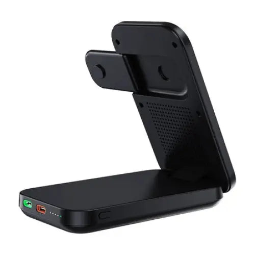 3in1 Mag Charger Holder Choetech B750 10000mAh Qi2 (Black) - Wireless chargers<<<Chargers<<<GSM Accessories<<<InnproXML