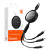 3in1 USB to USB-C / Lightning / Micro USB Cable Mcdodo CA-7256 3.5A 1.2m (black) - Combo Cables<<<USB cables<<<GSM
