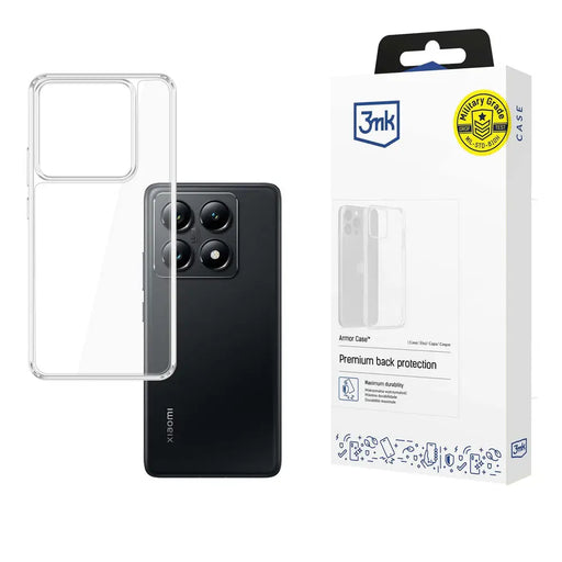 3mk Armor Case for Xiaomi 14T Pro - Transparent - *Kategoria tymczasowa<<<HurtelXML