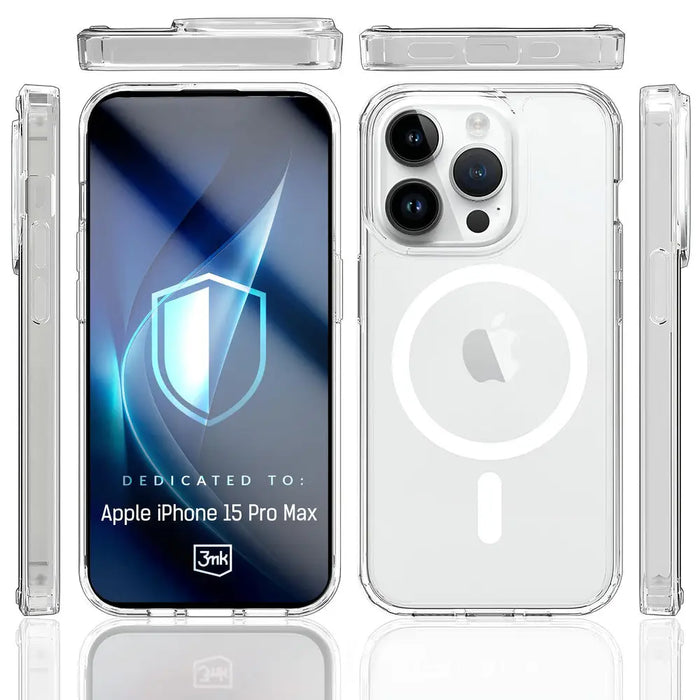 3mk Armor MagCase for iPhone 15 Pro Max - Transparent - *Kategoria tymczasowa<<<HurtelXML