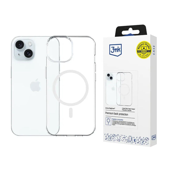 3mk Armor MagCase for iPhone 15 - transparent - *Kategoria tymczasowa<<<HurtelXML