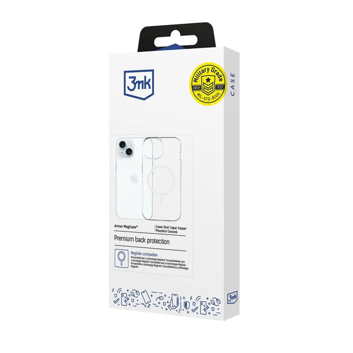 3mk Armor MagCase for iPhone 15 - transparent - *Kategoria tymczasowa<<<HurtelXML