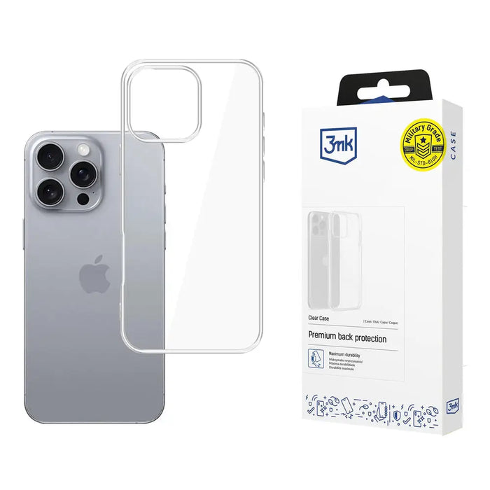 3mk Clear Case for iPhone 16 Pro - transparent - *Kategoria tymczasowa<<<HurtelXML