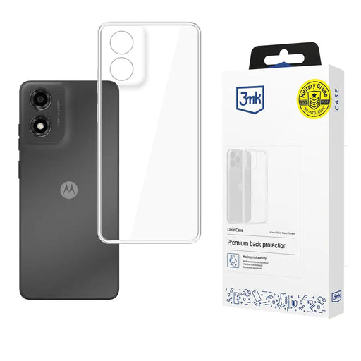 3mk Clear Case for Motorola Moto E14/G04/G04S - transparent - *Kategoria tymczasowa<<<HurtelXML