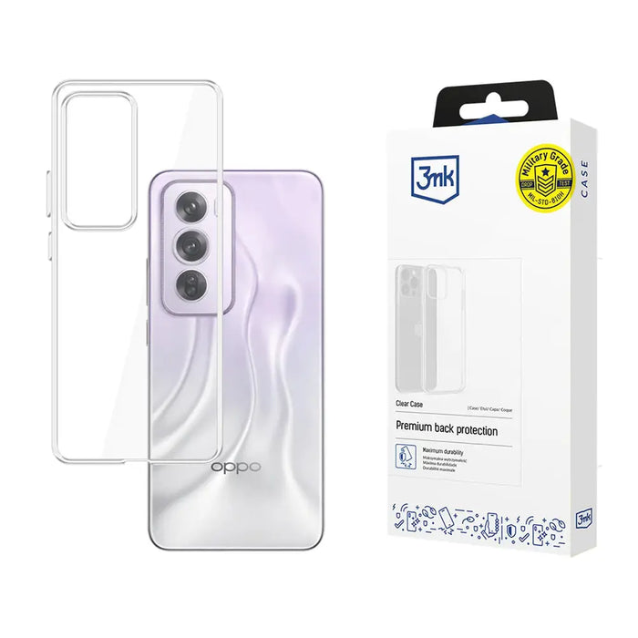 3mk Clear Case for Oppo Reno 12 - transparent - *Kategoria tymczasowa<<<HurtelXML