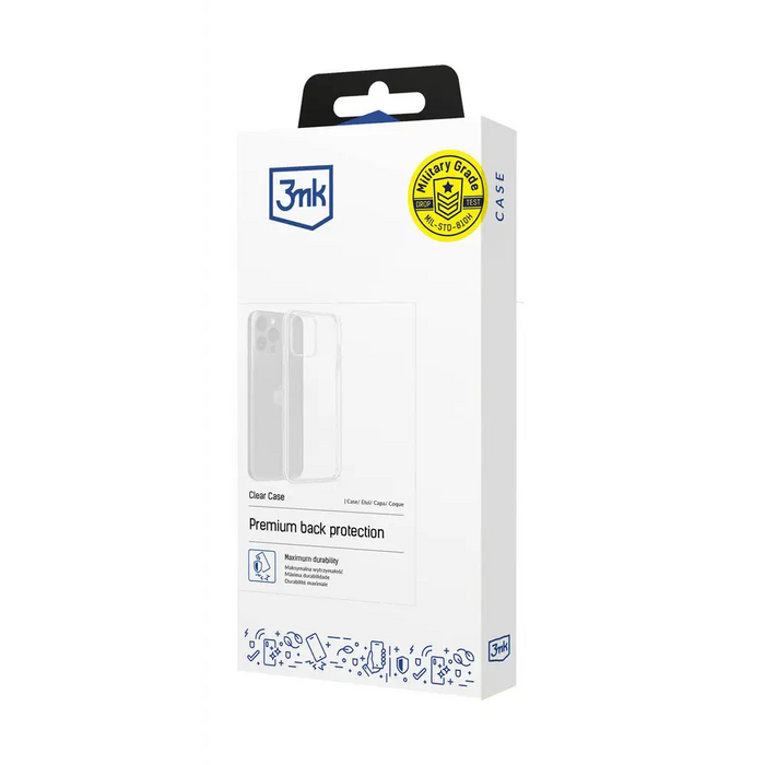 3mk Clear Case for Samsung Galaxy M35 5G - transparent - *Kategoria tymczasowa<<<HurtelXML