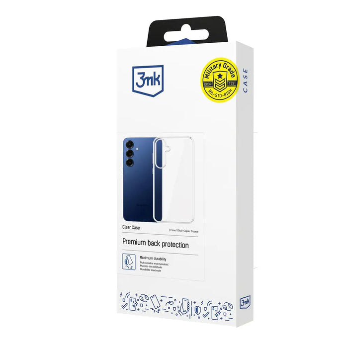 3mk Clear Case for Samsung Galaxy S25 FE - transparent - *Kategoria tymczasowa<<<HurtelXML