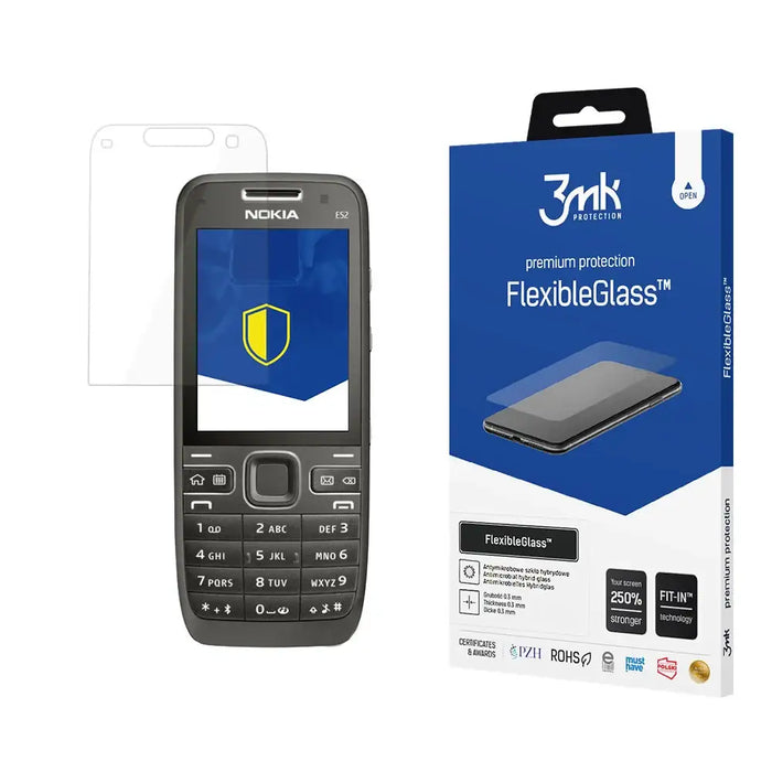 3mk FlexibleGlass™ hybrid glass for Nokia E52 - Cell phone tempered glass<<<HurtelXML