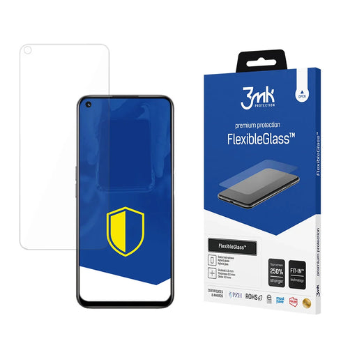 3mk FlexibleGlass™ hybrid glass on Realme 8i - Cell phone tempered glass<<<HurtelXML
