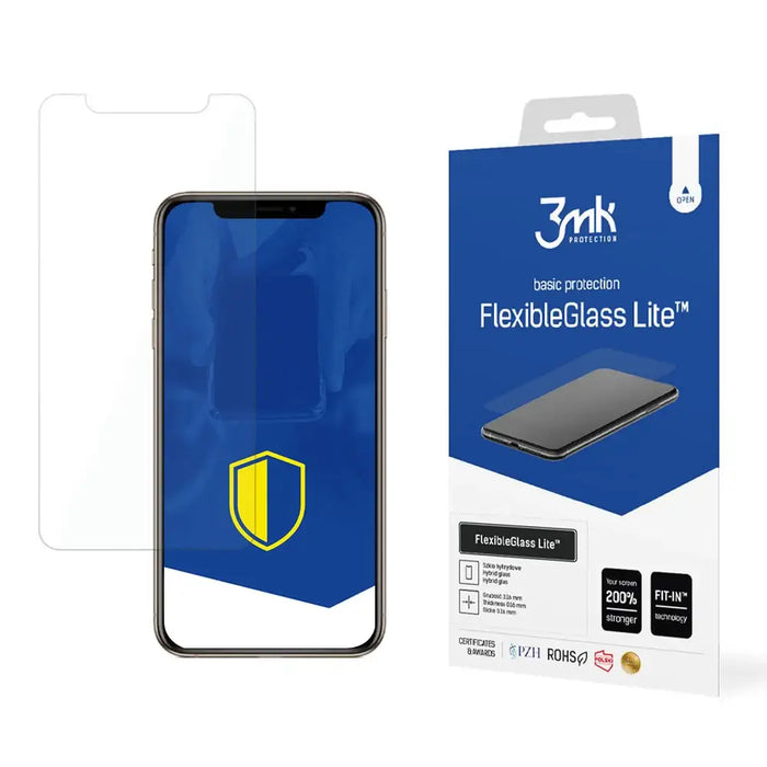 3mk FlexibleGlass Lite™ hybrid glass for iPhone Xs Max - Cell phone tempered glass<<<HurtelXML