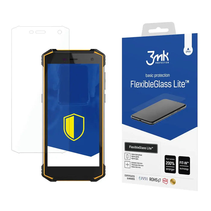 3mk FlexibleGlass Lite™ hybrid glass for MyPhone Hammer Energy 2 - Cell phone tempered glass<<<HurtelXML