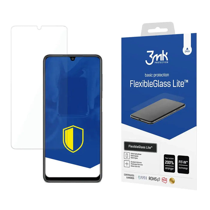 3mk FlexibleGlass Lite™ hybrid glass for Samsung Galaxy M22 - Cell phone tempered glass<<<HurtelXML