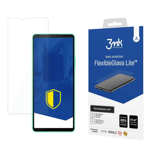 3mk FlexibleGlass Lite™ hybrid glass for Sony Xperia 10 IV - Cell phone tempered glass<<<HurtelXML