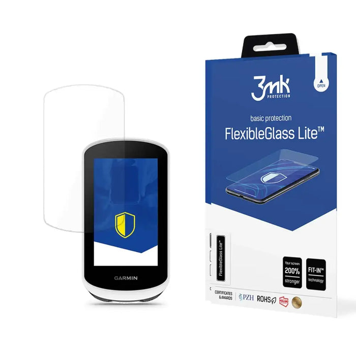 3mk FlexibleGlass Lite™ hybrid glass on Garmin Edge Explore 2 - Cell phone tempered glass<<<HurtelXML