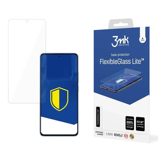 3mk FlexibleGlass Lite™ hybrid glass on Xiaomi Redmi Note 13 4G - Cell phone tempered glass<<<HurtelXML
